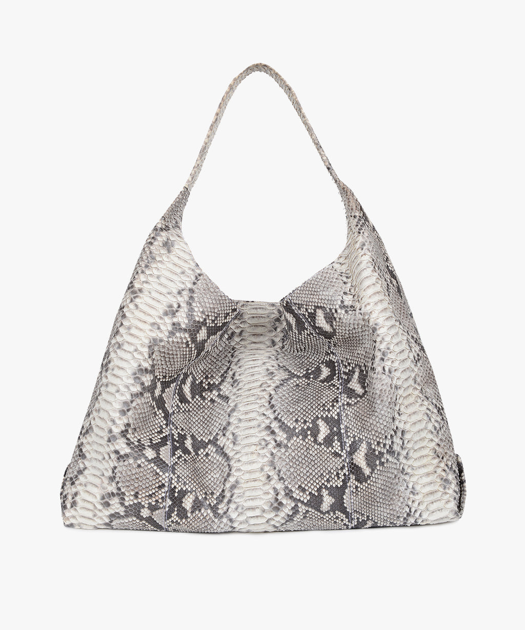 Snakeskin hobo bag hotsell