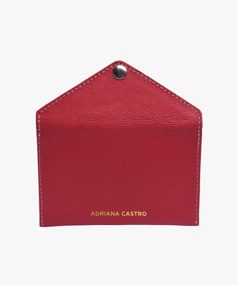 Love Letters Mini Card Case in Leather