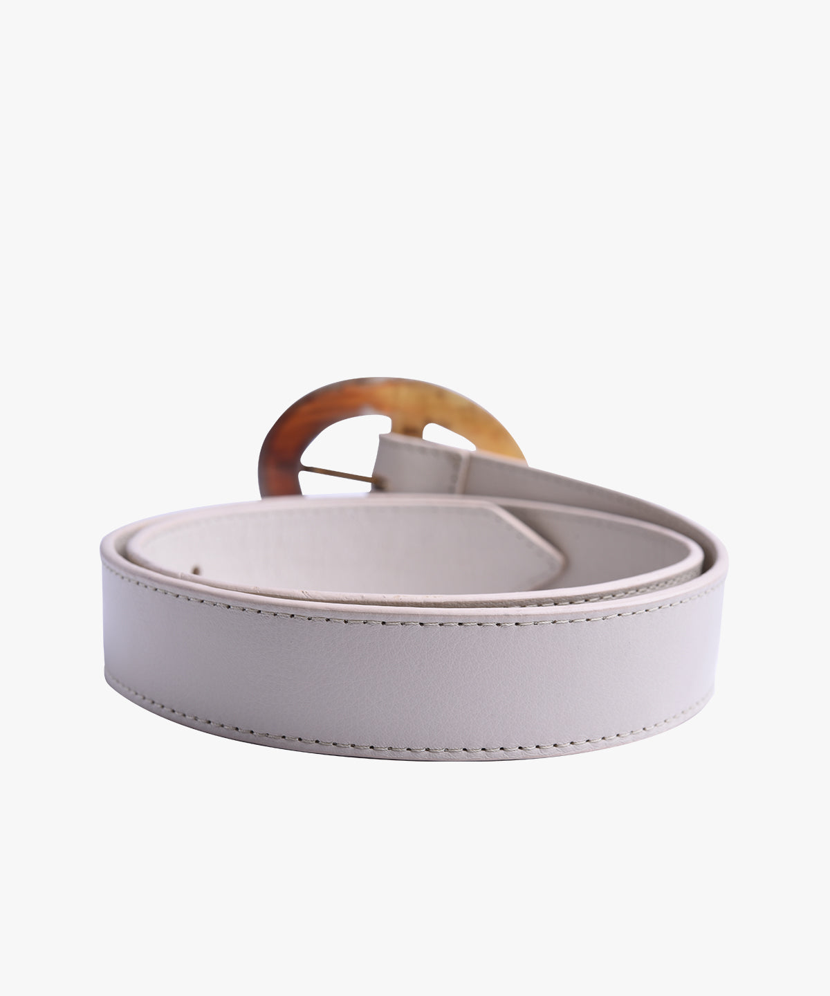Azza Oval Belt in Leather – Adriana Castro