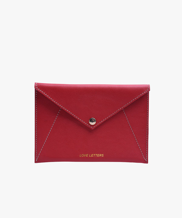 Love Letters Medium Envelope in Leather