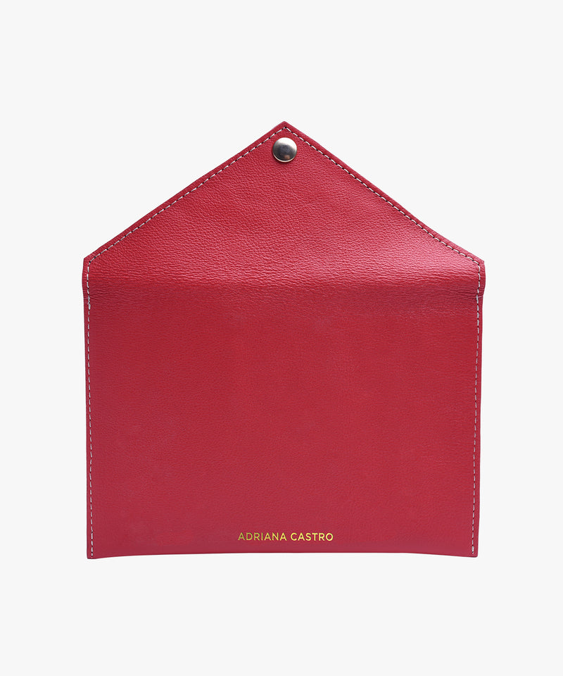 Love Letters Medium Envelope in Leather