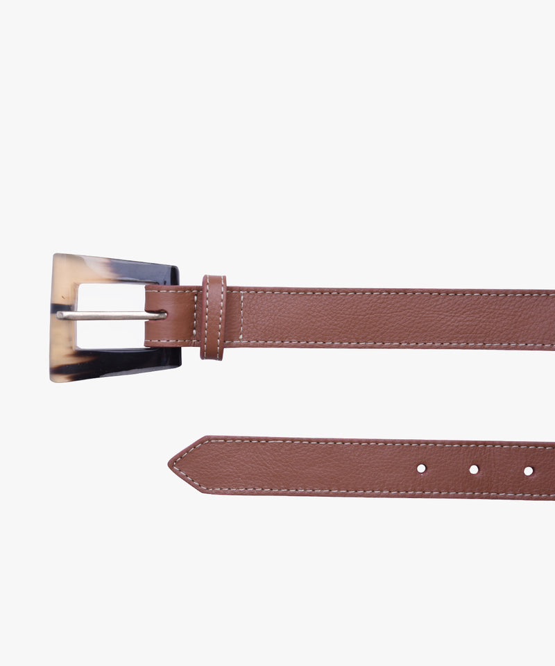 Azza Trapeze Belt in Leather