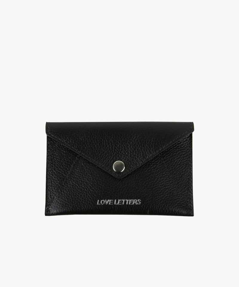 Love Letters Mini Card Case in Leather