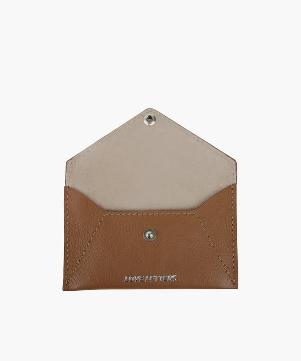 Love Letters Mini Card Case in Leather