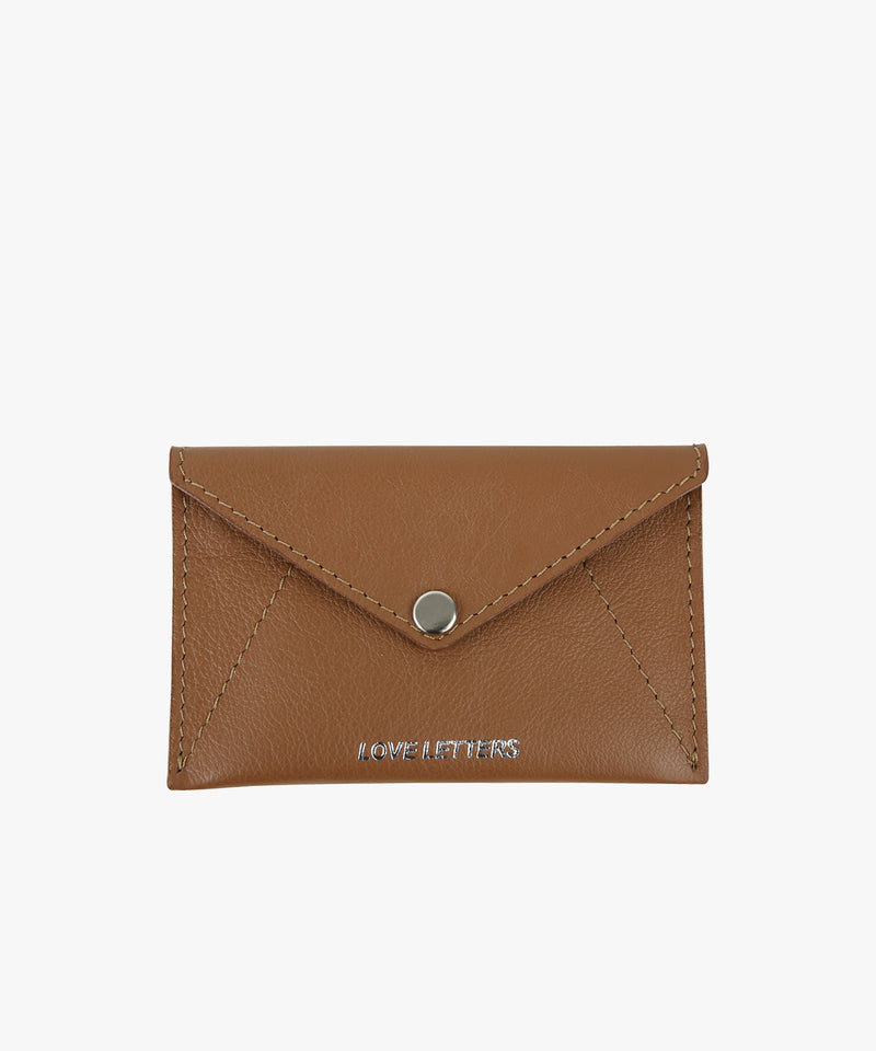 Love Letters Mini Card Case in Leather