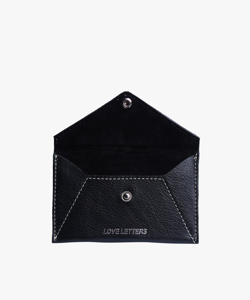 Love Letters Mini Card Case in Leather