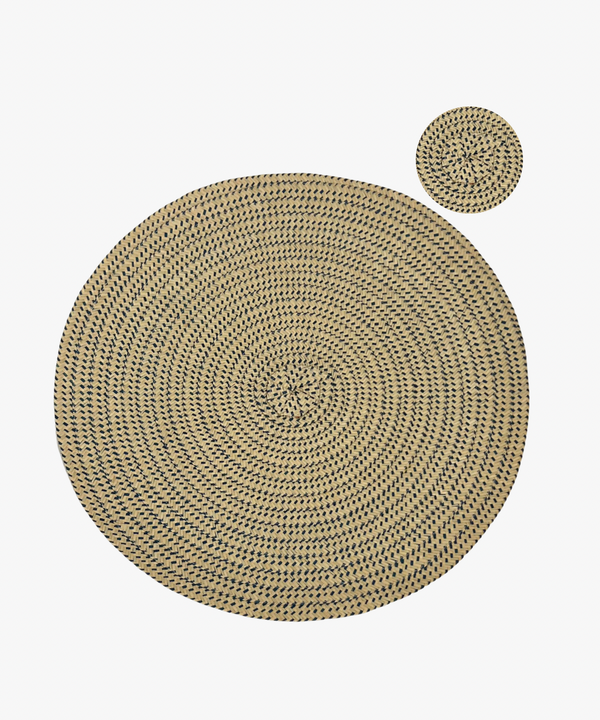 Zenu Placemat and Coaster Set of 4